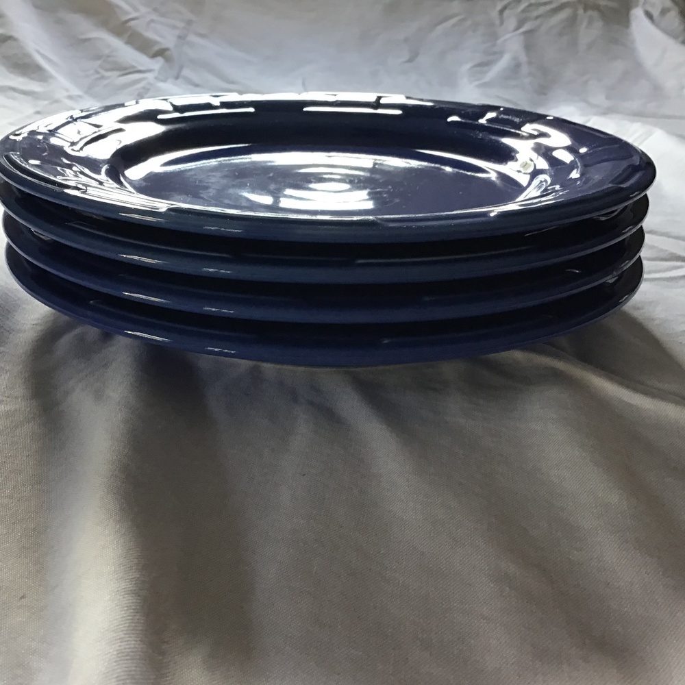 Longaberger Cornflower Blue Luncheon/Salad Plate